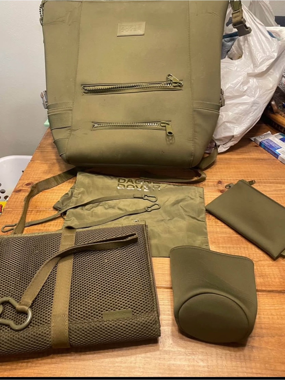 Dagne Dover large diaper bag